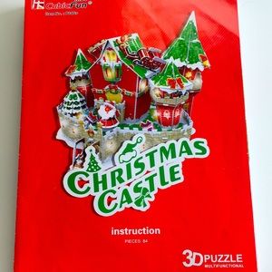 3D Puzzle - Xmas Castle